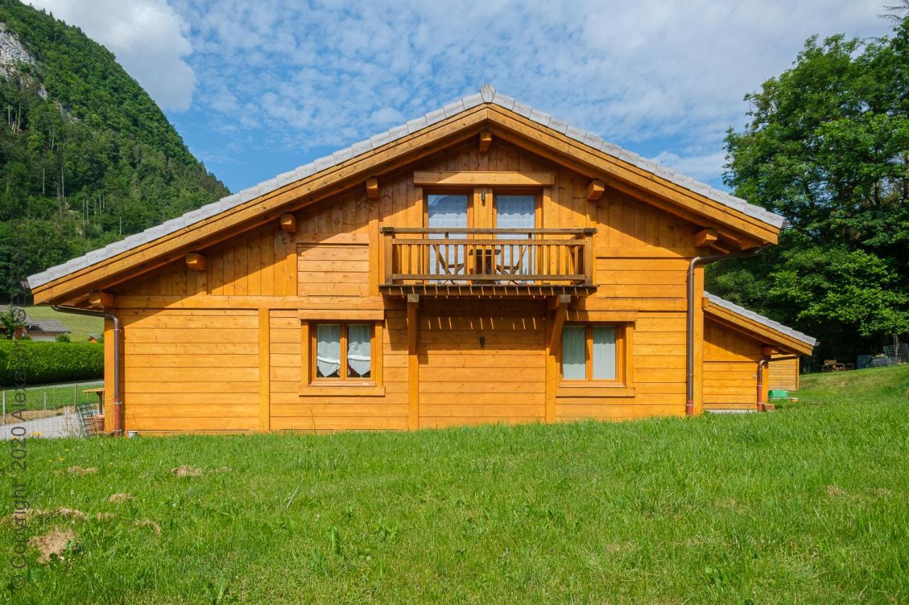 Chalet Aux 3 Biches Mieussy Exteriör bild