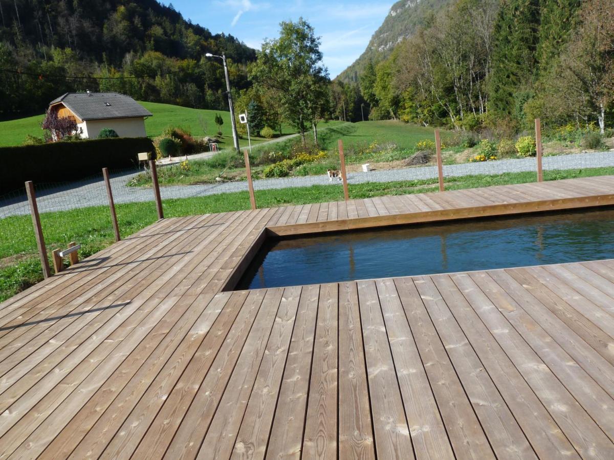 Chalet Aux 3 Biches Mieussy Exteriör bild